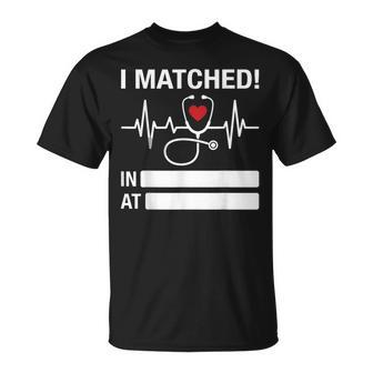 Match Day 2026 Doctor Medical School Residency I Matched Med T-Shirt - Thegiftio UK