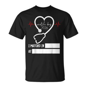 Match Day 2026 Future Doctor Physician Residency Fill In T-Shirt - Thegiftio UK