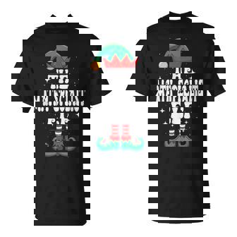 The Math Specialist Elf Christmas Matching Family T-Shirt | Mazezy