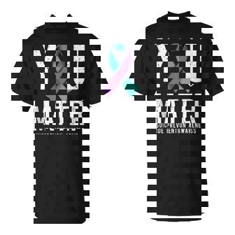 You Matter Suicide Prevention Awareness Tank Top T-Shirt | Mazezy