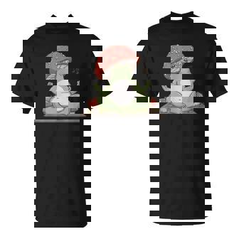 Meditation Frog Mushroom Shirt – Spiritual Cottagecore T-Shirt | Mazezy