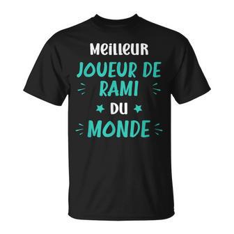 Meilleur Joueur De Rami Du Monde T-Shirt - Cadeauxyz
