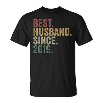 Mejor Esposo Desde 2019 Pareja Divertida De Aniversario De Boda Camiseta unisex - Regaloses
