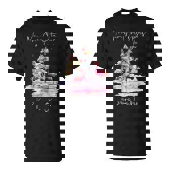 Merry Christmas From Parma Ohio Flamingo Holiday T-Shirt | Mazezy