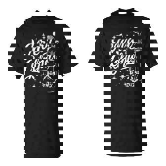 Merry Golfmas Golfing Santa Holiday Fun T-Shirt | Mazezy