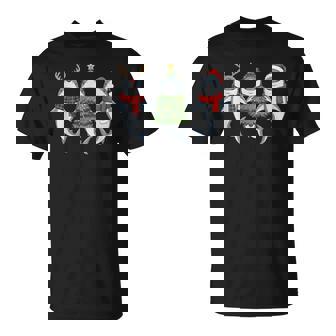 Merry Sharkmas Shark Christmas Tree Shark Lover Animal Xmas T-Shirt | Mazezy