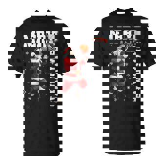 Merry Swishmas Sport Christmas Basketball Xmas Men Boys Kids Tank Top T-Shirt | Mazezy