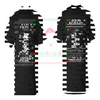 Merry Woofmas Australian Cattle Dog Christmas Xmas Tank Top T-Shirt | Mazezy