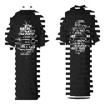 Metal Xmas Heavy New Year Edgy Gothic Bodybuilder T-Shirt | Mazezy