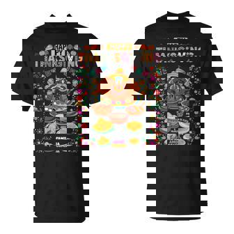 Mexican Thanksgiving Food Women Idea Turkey Latino Tamales T-Shirt | Mazezy