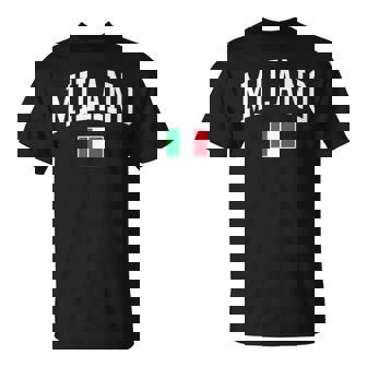Milano Italia Flag Of Italy Classic Tシャツ - Kawaiitshirt
