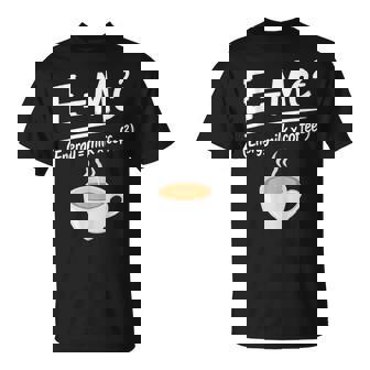 Milk Coffee Physics Math Meme Morning Caffeine Tank Top T-Shirt | Mazezy