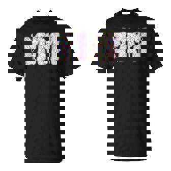 Mimi Floral Coquette Bow Mother's Day Cute Grandma T-Shirt | Mazezy