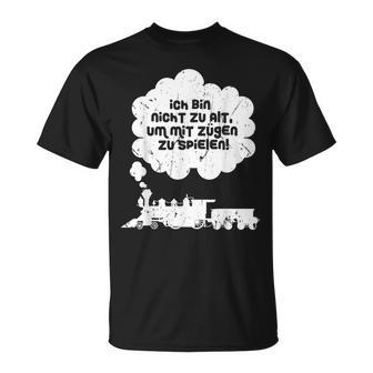 Modellbahn Lokführerpur H0 Z N Modellbau Geschenk T-Shirt - Geschenkecke