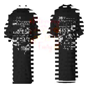 Mommy Of The Birthday Fairy First Birthday Family Matching T-Shirt | Mazezy