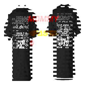 Mommy Of The Fast One 1St Birthday Race Car Family T-Shirt | Mazezy