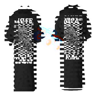 Monster Truck Birthday For Toddlers Youth & Adults T-Shirt - Monsterry