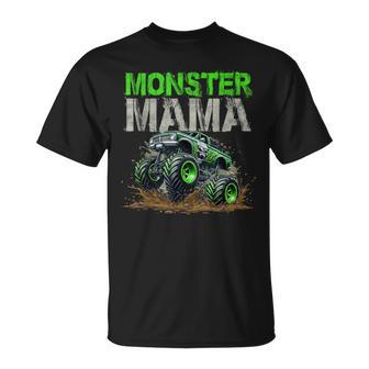 Monster Truck Mama Family Matching Monster Truck Lovers Mom T-Shirt | Seseable FR