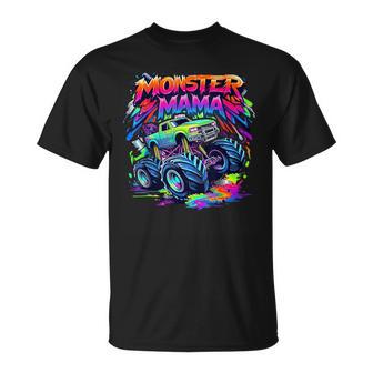 Monster Truck Mama Family Matching Monster Truck Mom Lovers T-Shirt | Seseable FR