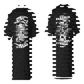 Motociclista Clásico Live To Ride Ride To Live Camiseta unisex - Regaloses