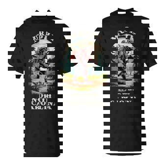 Murphy North Carolina NC Blue Ridge Hiking Bear T-Shirt | Mazezy