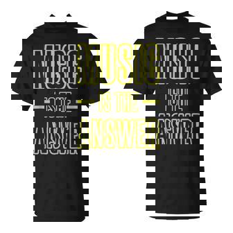 Music Is The Answer Pour Amateur De Musique T-Shirt - Cadeauxyz