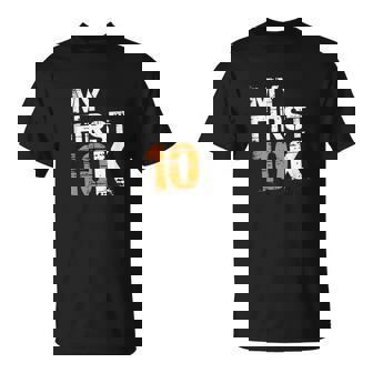 My First 10K 初心者達成マラソン Tシャツ - Kawaiitshirt