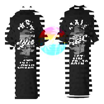 Myrtle Beach South Carolina Family Vacation Trip Souvenir T-Shirt | Mazezy