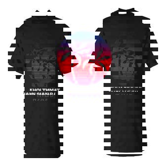 Nakhon Si Thammarat Thailand Souvenir Retro Sunset T-Shirt | Mazezy