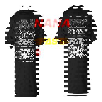 Nana Of The Fast One 1St Birthday Race Car Family T-Shirt | Mazezy