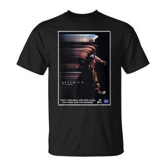 Nasa Artemis Ii Mission Astronaut T-Shirt - Monsterry