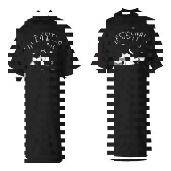 Necessità Diita Divertente Libri Gatti E Caffè Amante Maglietta - Novitaregali