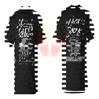 All I Need Is Jesus & Bubble Tea Tasting Faith T-Shirt | Mazezy