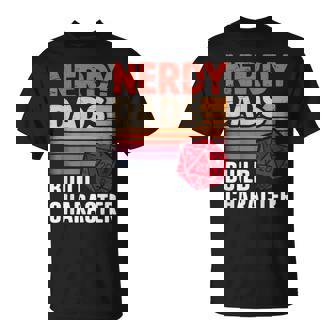 Nerdy Dad Role Playing Gamer RPG Master D20 RPG Gamer T-Shirt | Mazezy