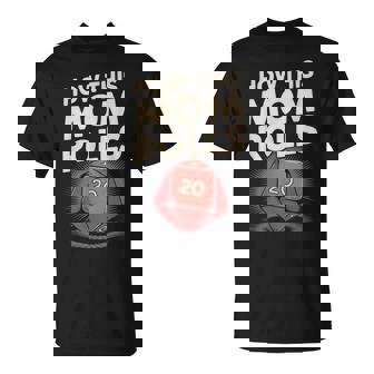 Nerdy Mom Role Playing Gamer RPG Master D20 RPG Gamer T-Shirt | Mazezy