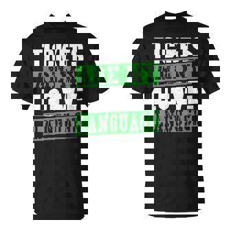 Network Admin Tickets Love Language System Administrator T-Shirt | Mazezy