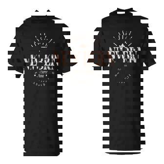 New Bern North Carolina Modern New Bern NC Tank Top T-Shirt | Mazezy