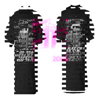 New Comic Style Birthday 2025 For Girls 11Th Birthday Girl Black Small T-Shirt - Monsterry