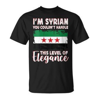 New Syria Flag Proud Elegant Syrian Boyfriend Girlfriend T-Shirt | Mazezy