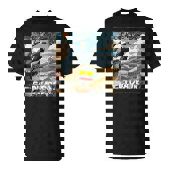 Nice Ecuador Nature With Animal Bird Costume T-Shirt | Mazezy