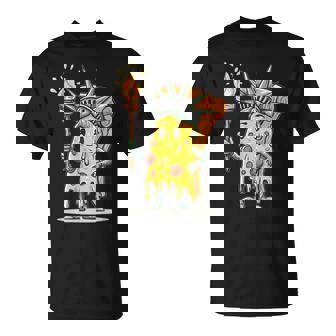 Nice Pizza Liberty Costume For USA Boys And Girls T-Shirt | Mazezy