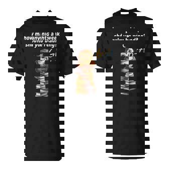 How Many Nights A Week Should You Be Reading 6–7 Teacher Owl T-Shirt | Mazezy