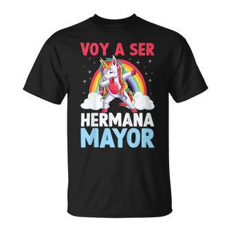 Niños Unicorniooy Aer Hermana Mayor Divertido Chicas Camiseta unisex - Regaloses