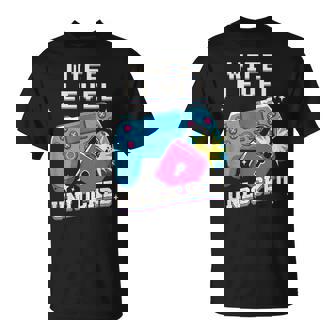 Nivel De Esposa Desbloqueado Divertido Compromiso Gamer Meme Camiseta unisex - Regaloses