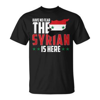 Have No Fear The Syrian Is Here Tank Top T-Shirt | Mazezy