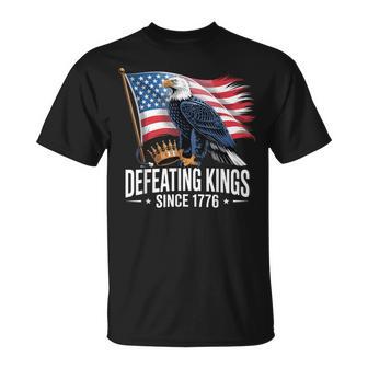 No Kings Protest Sign We The People T-Shirt - Monsterry