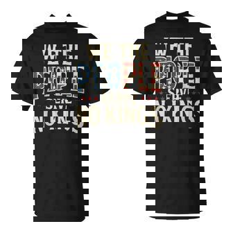 No Kings Retro Patriotic Women T-Shirt | Seseable CA