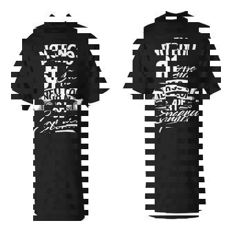 No Tengo 61 Años Tengo 18 Con 43 De Experiencia Cumpleaños Camiseta unisex - Regaloses