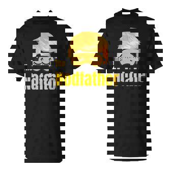 The Nodfather In Orange With Sleep Mask T-Shirt | Mazezy