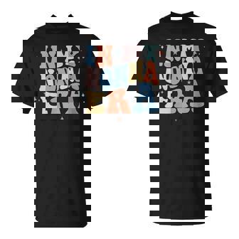 In My Nonna Era Retro Groovy Mother's Day T-Shirt | Mazezy